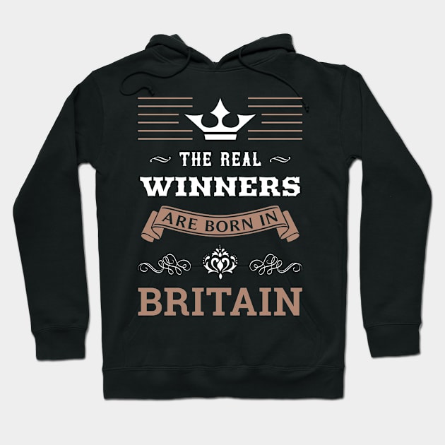 Winners in Britain Hoodie by PallKris